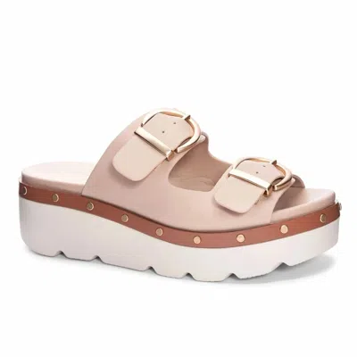 Chinese Laundry Women's Surfs Up Sandal In Beige