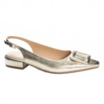 Chinese Laundry Women's Sweetie Slingback Flats In Metallic In Multi