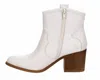 CHINESE LAUNDRY WOMEN'S UNITE BOOTIE IN SNAKE WHITE