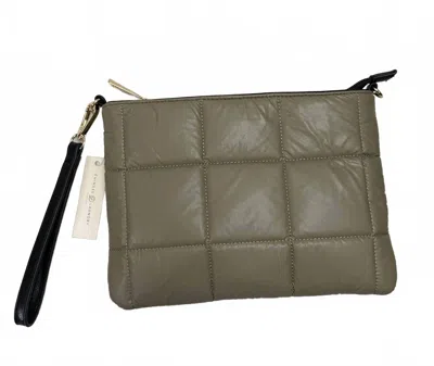 Chinese Laundry Women's Wristlet Crossbody Bag In Khaki In Green