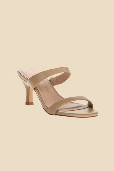 Chinese Laundry Women's Yamila Dress Heel Sandal In Nude In Brown