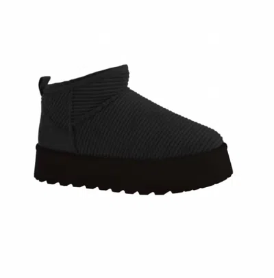 Chinese Laundry Women's Yarroh Corduroy Bootie In Black