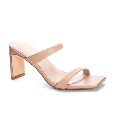 Chinese Laundry Women's Yaya Heel In Nude In Brown