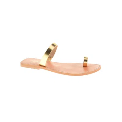 Chinese Laundry Women's Zola Open Toe Sandals In Gold