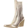 Chinese Laundry Womens Metallic Mid-calf Boots In Gold