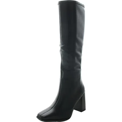 Chinese Laundry Womens Stretch Knee-high Boots In Black