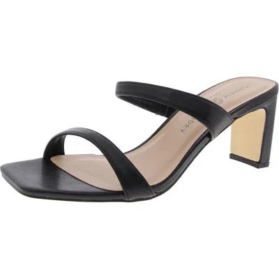 Chinese Laundry Yanti Womens Faux Leather Square Toe Heels In Multi