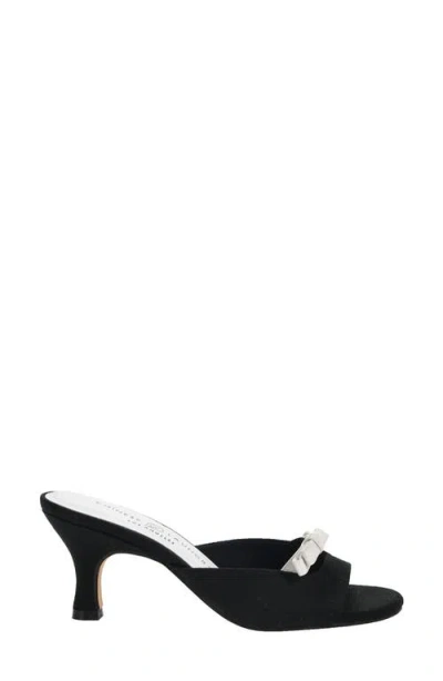 Chinese Laundry Yolana Heeled Mule Women In Black/white Multi