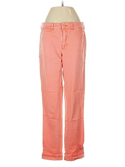Pre-owned Chino By Anthropologie Casual Pants In Orange