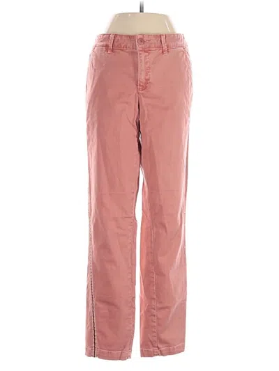 Pre-owned Chino By Anthropologie Casual Pants In Pink
