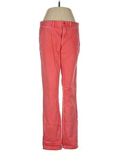 Pre-owned Chino By Anthropologie Casual Pants In Red