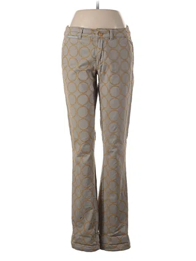Pre-owned Chino By Anthropologie Khaki Pant In Brown