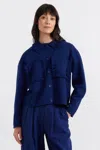 Chinti & Parker Sea Breeze Jacket In Blue