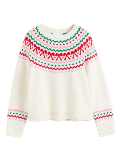 CHINTI & PARKER BOW-FAIRISLE SWEATER