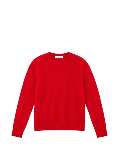 Chinti & Parker Brushed Crew-neck Sweater In Multi
