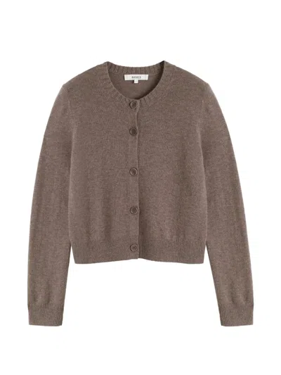 Chinti & Parker Button-up Knitted Cardigan In Brown