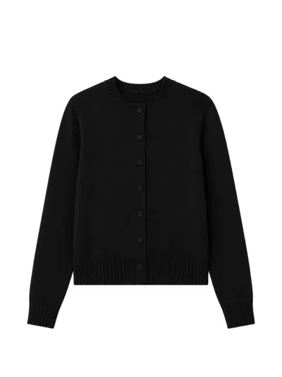 Chinti & Parker Camille Cashmere Cardigan In Black