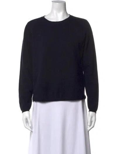 Pre-owned Chinti & Parker Cashmere Crew Neck Sweater In Blue