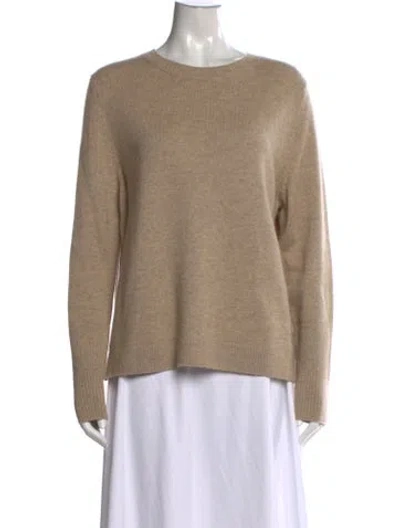 Pre-owned Chinti & Parker Cashmere Crew Neck Sweater In Brown