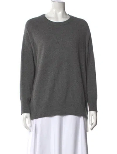 Pre-owned Chinti & Parker Cashmere Crew Neck Sweater In Grey
