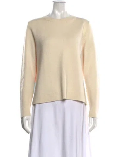 Pre-owned Chinti & Parker Cashmere Crew Neck Sweater In Neutrals