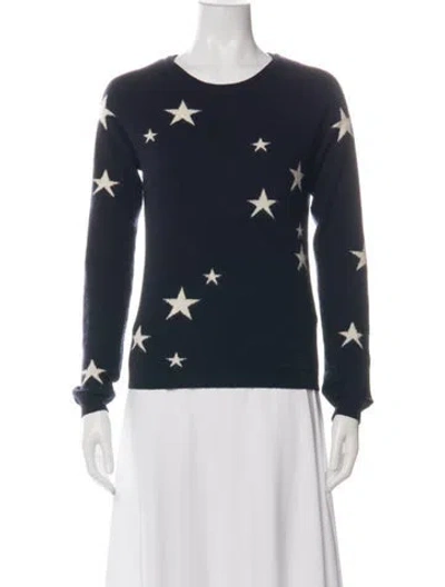 Pre-owned Chinti & Parker Cashmere Patterned Sweater In Multi