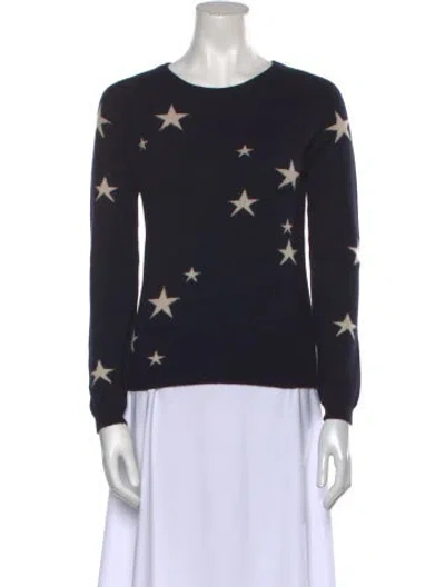 Pre-owned Chinti & Parker Cashmere Printed Sweater In Multi