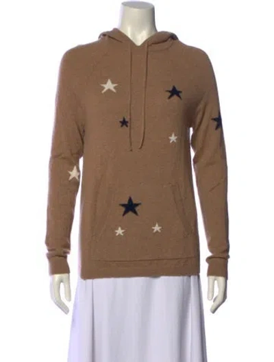 Pre-owned Chinti & Parker Cashmere Printed Sweater In Neutral