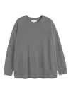Chinti & Parker Cashmere Sweater In Gray