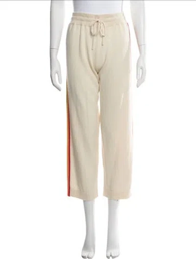 Pre-owned Chinti & Parker Cashmere Sweatpants In Neutral