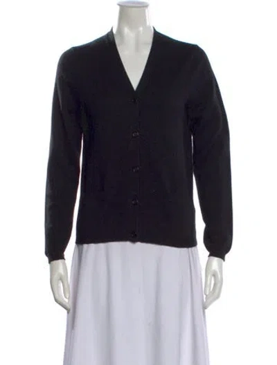 Pre-owned Chinti & Parker Cashmere V-neck Sweater In Blue