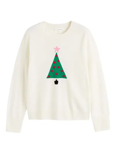 CHINTI & PARKER CHRISTMAS TREE SWEATER