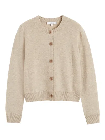 Chinti & Parker Cardigan Mit Rundem Ausschnitt In Neutral