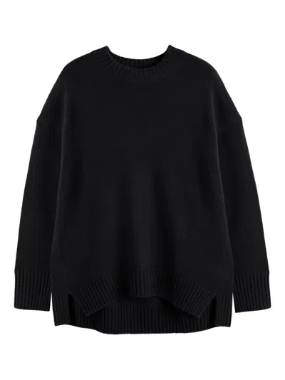 Chinti & Parker Crew-neck Sweater In Black