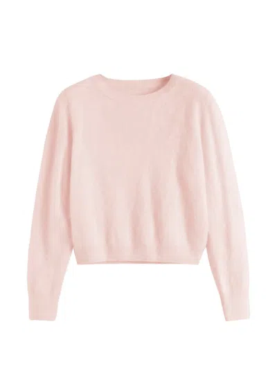 Chinti & Parker Crew-neck Sweater In Pink