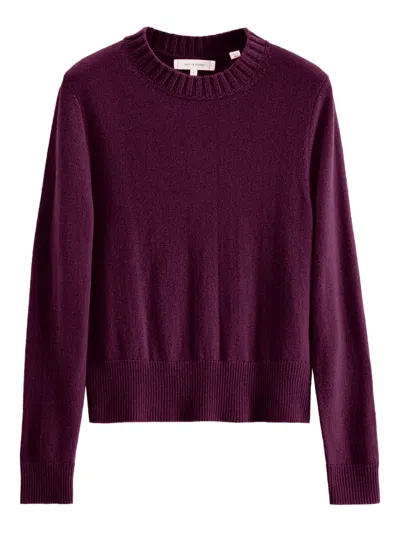 Chinti & Parker Crew-neck Sweater In Purple