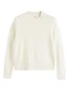Chinti & Parker Crew-neck Sweater In White