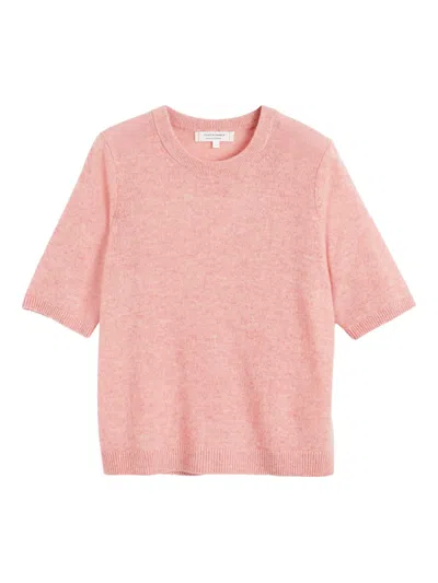 Chinti & Parker Crew-neck T-shirt In Pink