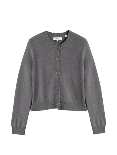 Chinti & Parker Crew-neck Cardigan In Gray