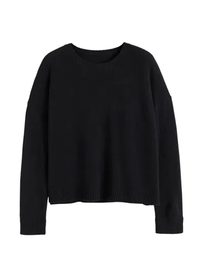 Chinti & Parker Crew-neck Sweater In Black