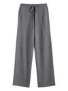 Chinti & Parker Drawstring Knitted Trousers In Gray