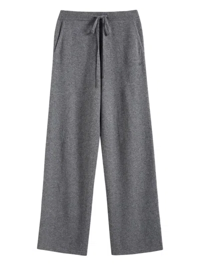 Chinti & Parker Drawstring Knitted Trousers In Gray
