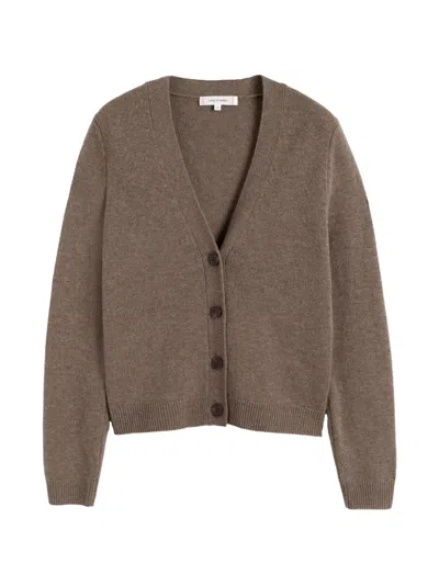 Chinti & Parker Elbow-patch Cardigan In Brown