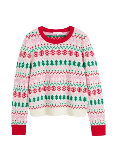 Chinti & Parker Fair Isle Sweater In Multi