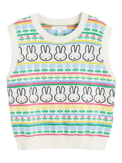 Chinti & Parker Fairisle Pattern Top In Multi