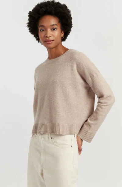 Chinti & Parker Lightweight Wool-cashmere Relaxed Sweater In Brown