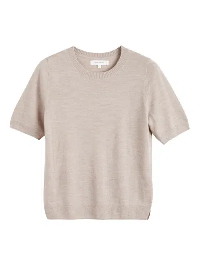 Chinti & Parker Merino T-shirt In Neutral