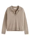 Chinti & Parker Polo-collar Sweater In Neutral
