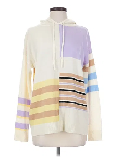 Pre-owned Chinti & Parker Pullover Sweater In White