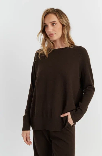 Chinti & Parker Pure Cashmere Slouchy Sweater In Brown